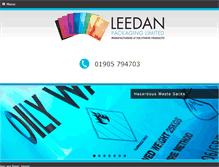 Tablet Screenshot of leedan.co.uk